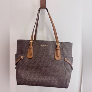 Michael Kors Dark Brown Signature Tote